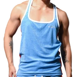 Débardeur Roller Disco Bleu Clair