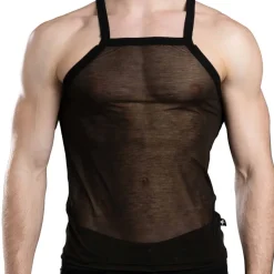 Débardeur Sheer Burnout Noir