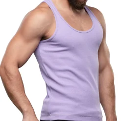 Débardeur Shorty Chic Beater Lavande