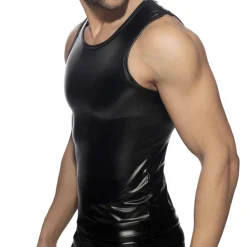 Débardeur Shoulder Zip Rub Noir