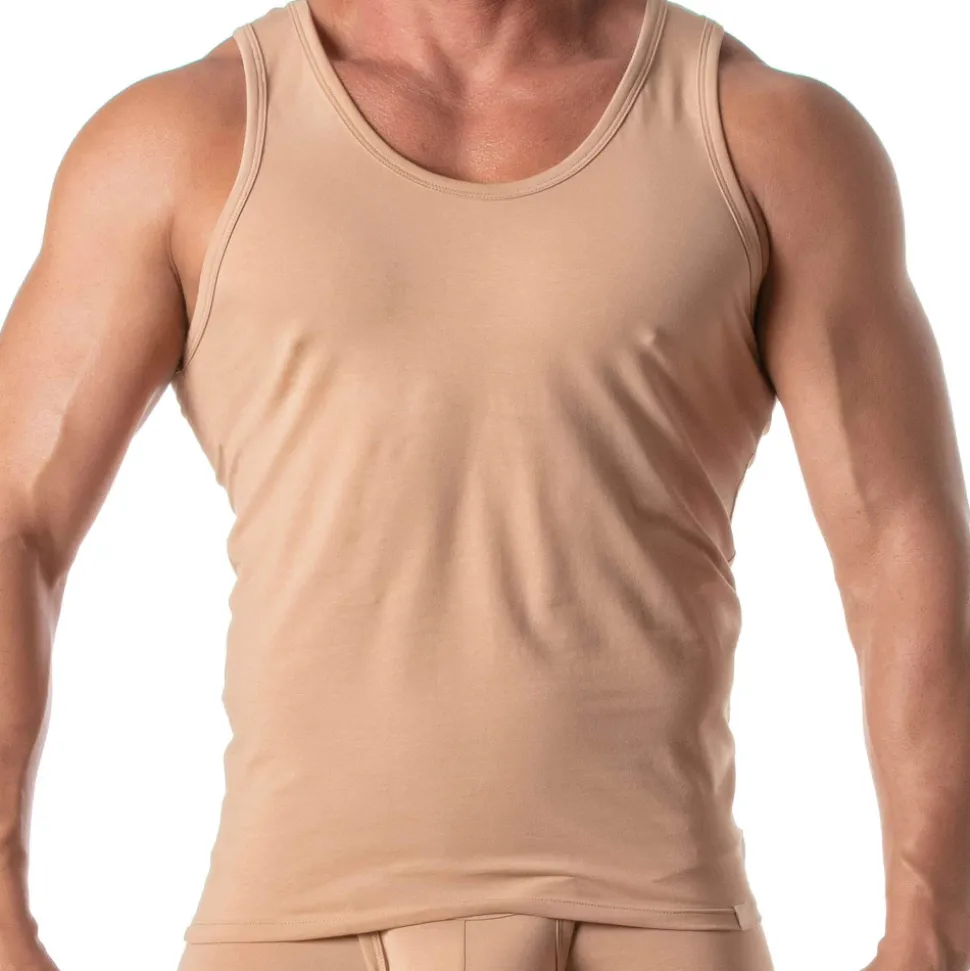 Débardeur Skin Color Beige