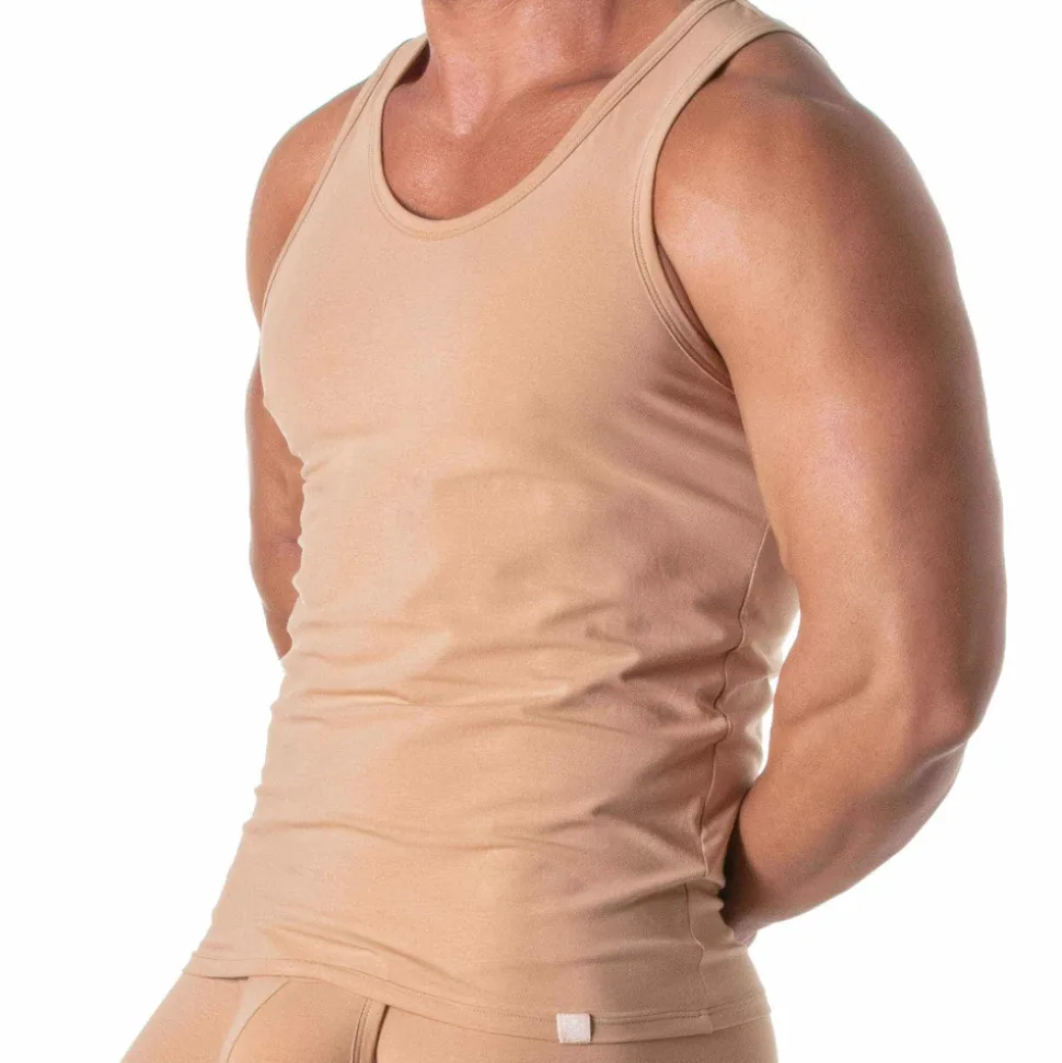 Débardeur Skin Color Beige