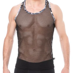 Débardeur Summer Mesh Noir