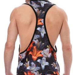 Débardeur Tropical Summer Noir