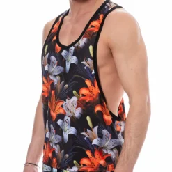 Débardeur Tropical Summer Noir