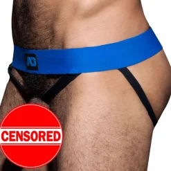 Double Jock Strap Cockring Royal