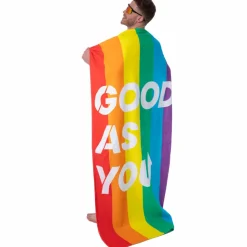 Drap de Bain Good As You Arc-en-Ciel
