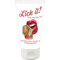 Gel de Massage Erotique Lick it! - 50 ml