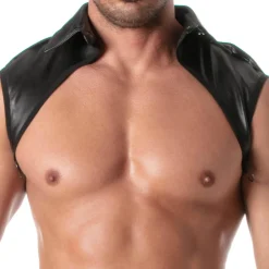 Harnais à Col Chemise Kinky Noir