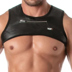 Harnais à Poche Zippée Kinky Noir