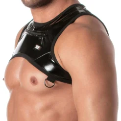 Harnais à Poche Zippée Vinyl Noir