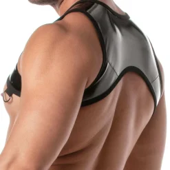 Harnais à Poche Zippée Vinyl Noir