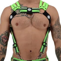 Harnais Body Circuit Breaker Vert Fluo