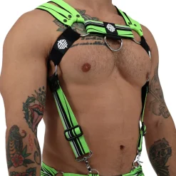 Harnais Body Circuit Breaker Vert Fluo