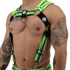 Harnais Body Circuit Breaker Vert Fluo