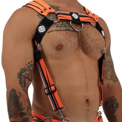 Harnais Body Circuit Breaker Orange Fluo