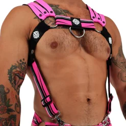 Harnais Body Circuit Breaker Rose Fluo