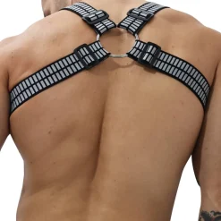 Harnais Body Hybred Noir - Gris