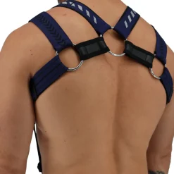 Harnais Body Mister Luxe Bleu Marine