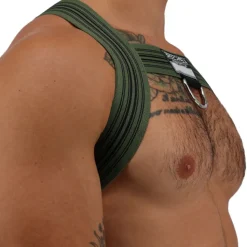 Harnais Bulldog Cumdump Kaki