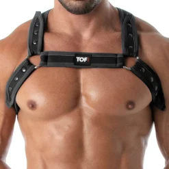 Harnais Bulldog Neoprene Noir