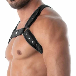 Harnais Bulldog Neoprene Noir