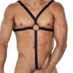 Harnais Crossed C-Ring H4RNESS Noir