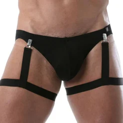 Harnais de Cuisse Circuit Noir (pour une jambe)
