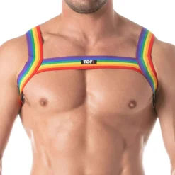Harnais de Poitrine Rainbow Arc-en-Ciel
