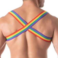 Harnais de Poitrine Rainbow Arc-en-Ciel