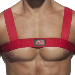 Harnais Elastic Basic Rouge
