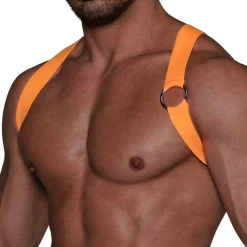 Harnais Elastique Party Boy Orange Fluo