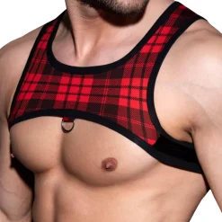 Harnais Laddie Ring Rouge