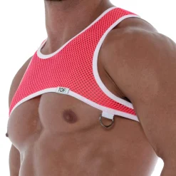 Harnais Neon Mesh Rose Fluo