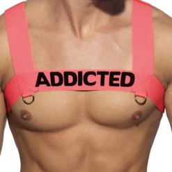 Harnais Neon Ring Rose Fluo