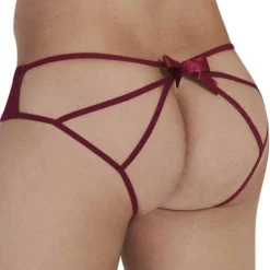 Jock Strap Bow Bordeaux