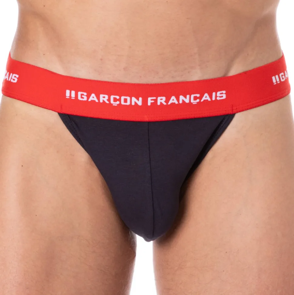 Jock Strap Coton Tricolore