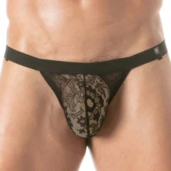 Jock Strap en Dentelle Noir