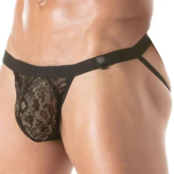 Jock Strap en Dentelle Noir