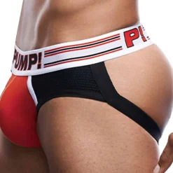 Jock Strap E-Racer Circuit Rouge - Noir