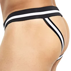 Jock Strap Hard Mesh Noir