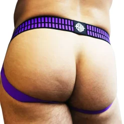 Jock Strap Hybred Noir - Violet