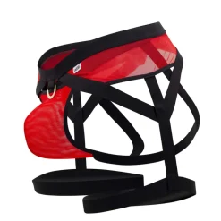 Jock Strap Jarretière Rouge