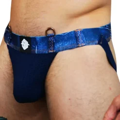 Jock Strap Loaded Denim Bleu Marine