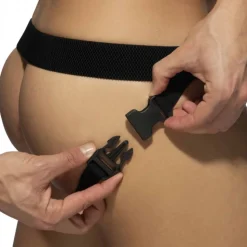 Jock Strap Mesh Click Noir