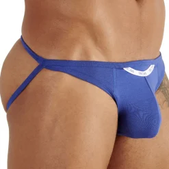Jock Strap Micro Sexy Fun Bleu