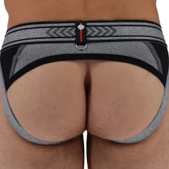 Jock Strap Mister Luxe Gris Chiné