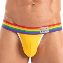 Jock Strap Pride Jaune