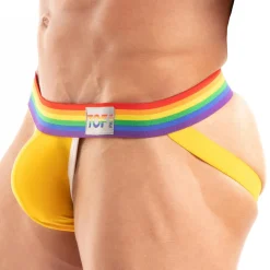 Jock Strap Pride Jaune