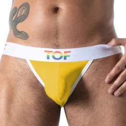 Jock Strap Pride Joyful Jaune